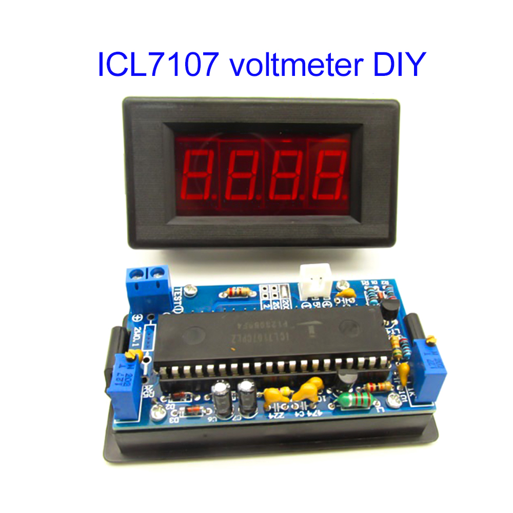 Diy Electronics Project Kit - Kit DIY de Peças para Voltímetro