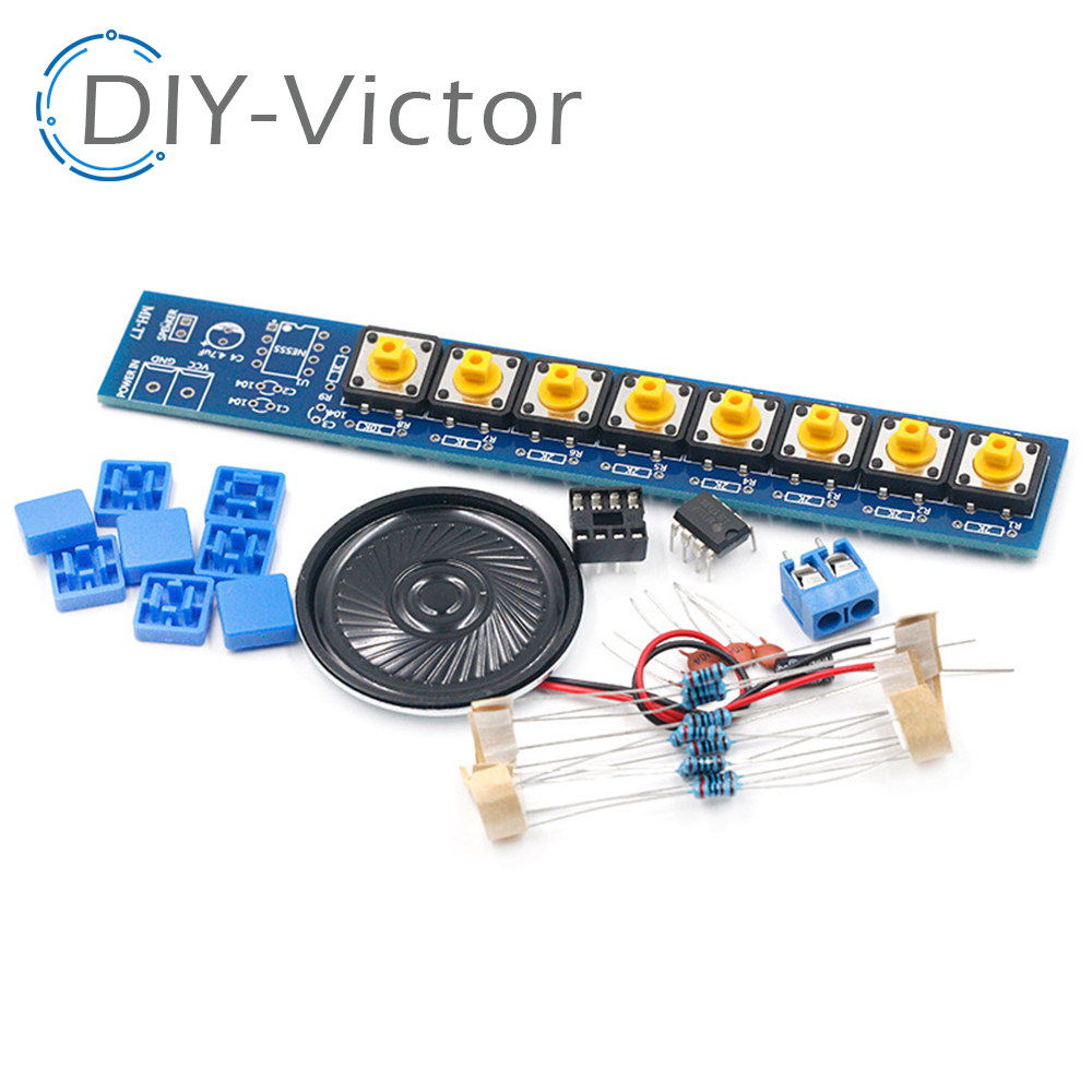 Diy Audio Electronics Kit - 1 conjunto kit diy ne555 componente