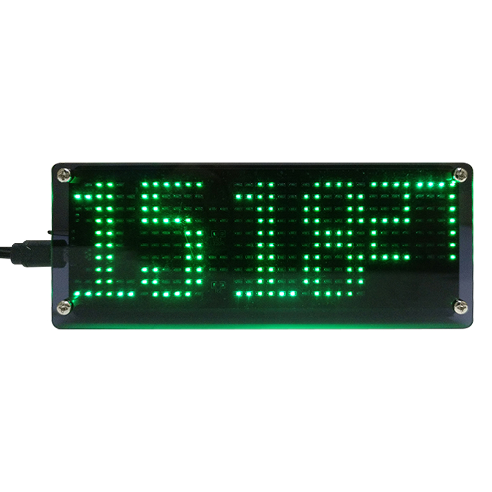Diy digital dot matricial reló - Diy Electronics Learning Kit avaliação e preço
