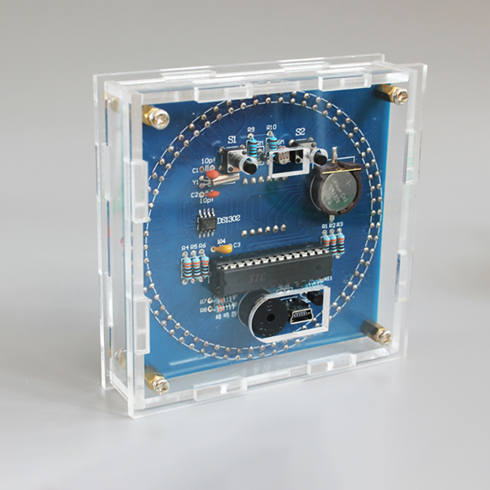 Kit de relógio eletrônico rota - Diy Audio Electronics Kit avaliação e preço