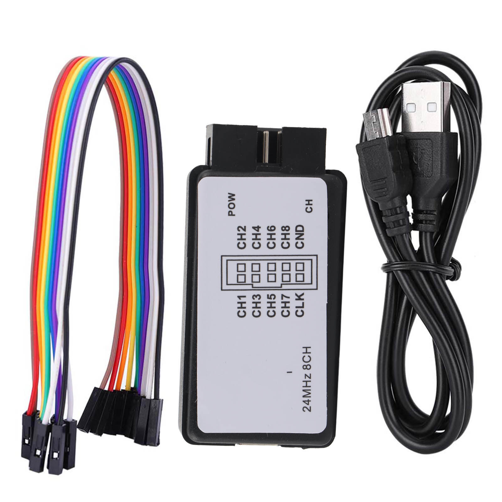 Analisador Lógico USB de 24MHz - Logic Analyzer Usb avaliação e preço