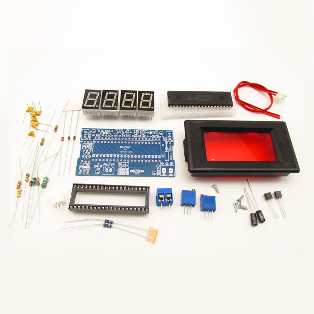 Kit DIY de Peças para Voltímet - Diy Electronics Project Kit avaliação e preço