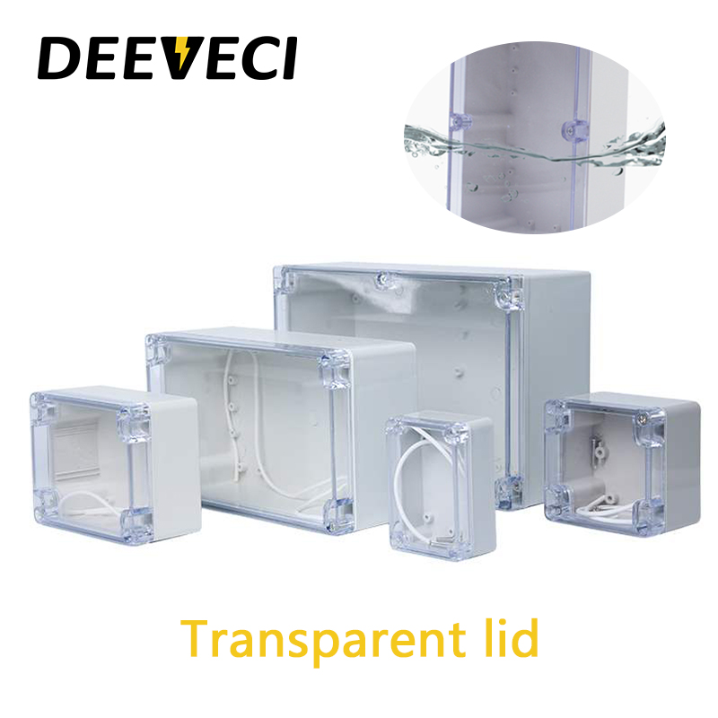 Transparente à prova dwaterpro - Diy Electronics Box avaliação e preço
