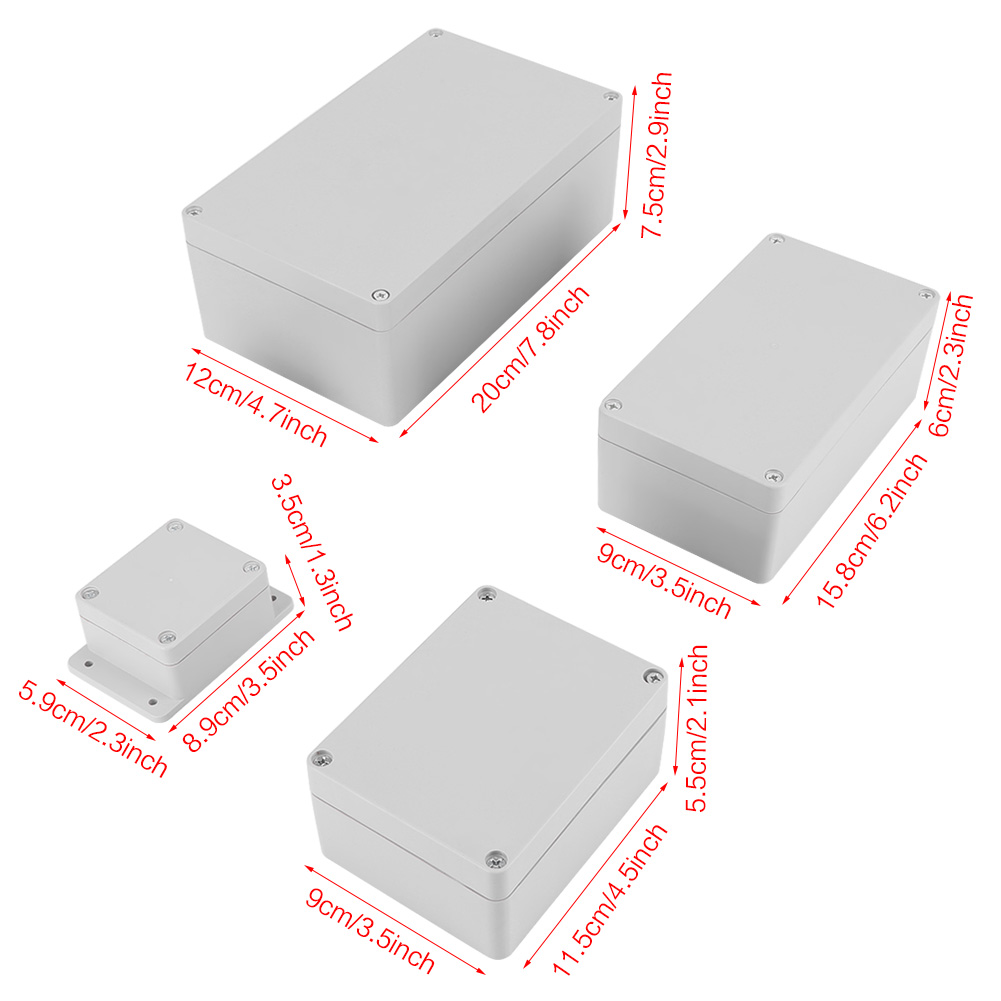 Caixa de junção à prova d'água - Diy Electronics Box avaliação e preço