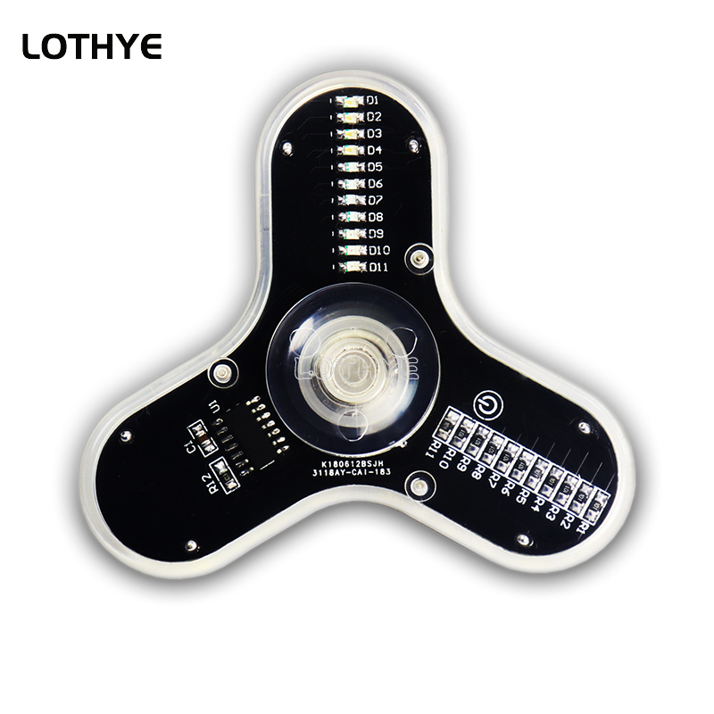 Led fidget spinner fabricação  - Diy Electronics Project Kit avaliação e preço