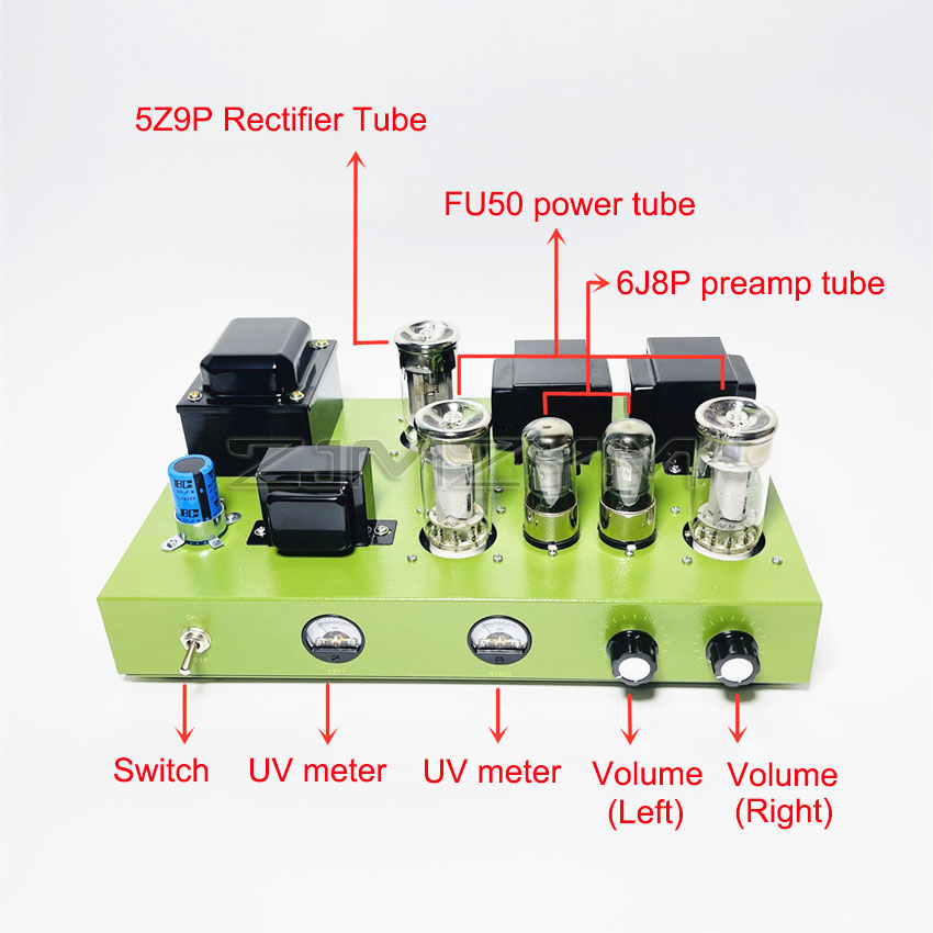 Fu50 amplificador de tubo de v - Diy Audio Electronics Kit avaliação e preço