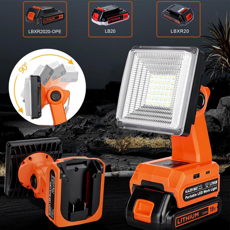 4 Polegada led luz de trabalho - Black+Decker Tool Cordless avaliação e preço