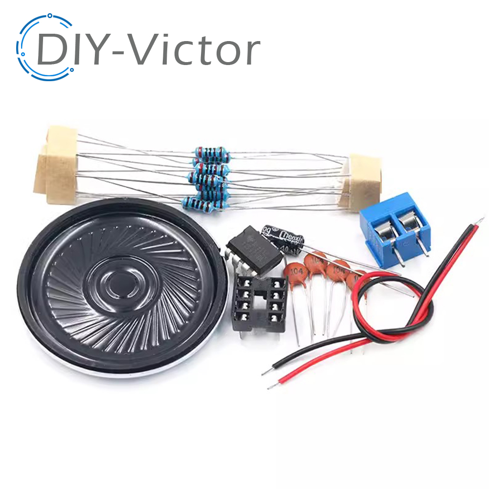 1 conjunto kit diy ne555 compo - Diy Audio Electronics Kit avaliação e preço