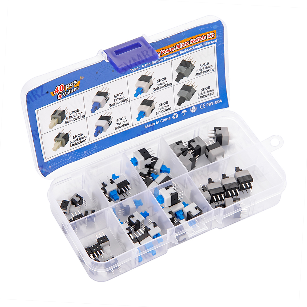 Kit de 40 microinterruptores t - Diy Electronics Project Kit avaliação e preço